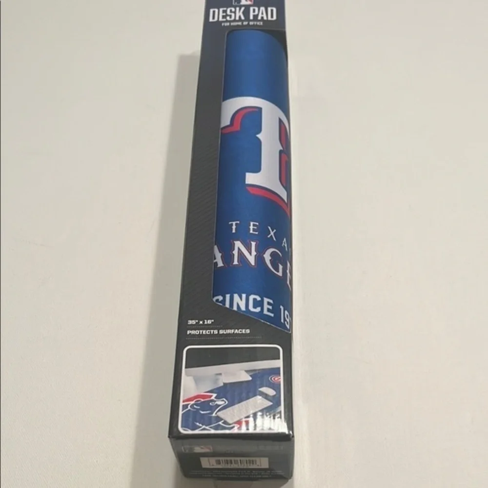 New in Box MLB Texas Rangers Logo Series Desk Pad (U)